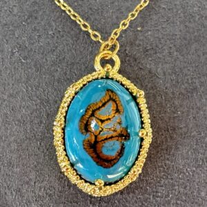 Handmade Crown Pendant Necklace