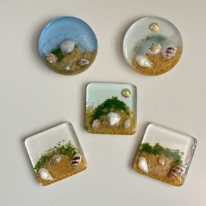 Dalian Ocean Resin Fridge Magnet
